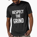 Respect The Grind – Gaming Motivation Typography Design by JustJaxGaming