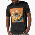 Iced Donut Pop Art 5 by AstroRisq Unisex , , , Long Sleeve Tee