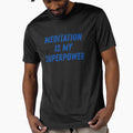 Meditation Superpower | Calm Mindfulness Tee for Peace Seekers by Dream Vibe Unisex , , , Long Sleeve Tee