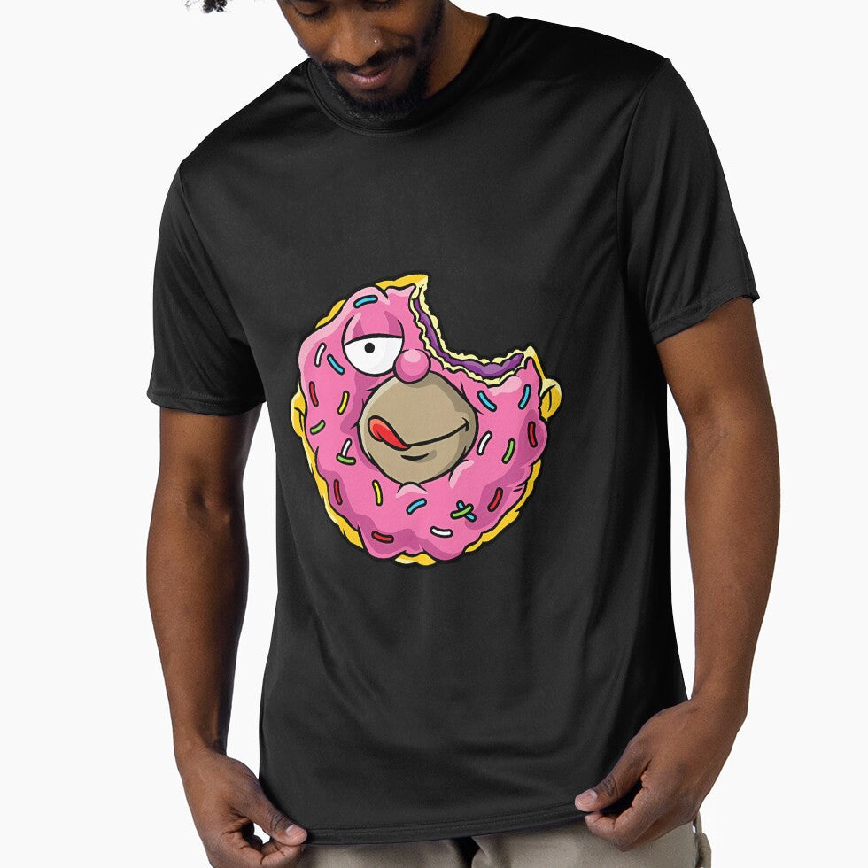 donut face by MangaCortaTees Unisex , , , Long Sleeve Tee