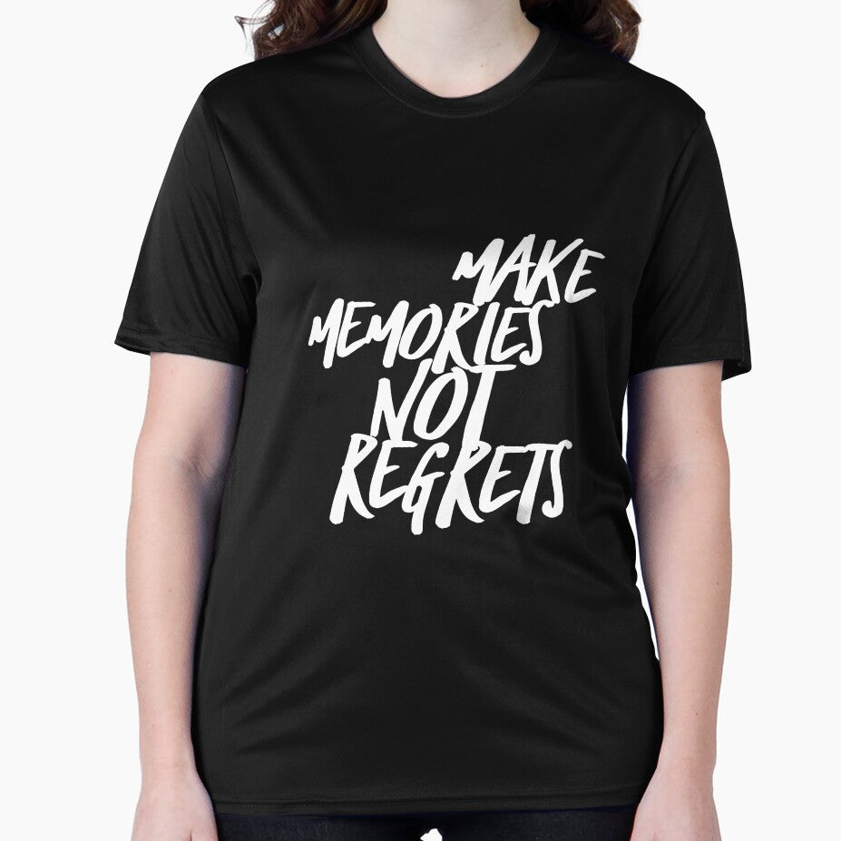 Make memories not regrets by AmonRa16 Unisex , , , Long Sleeve Tee