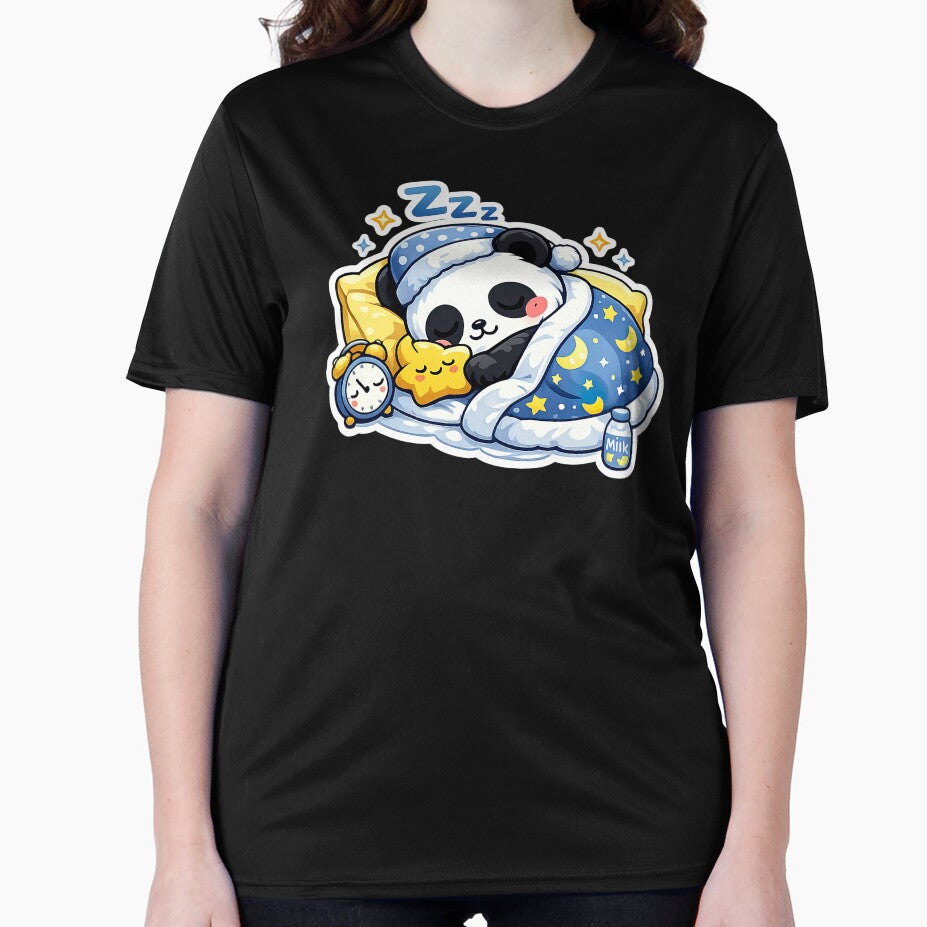 Cute Kawaii Panda, Cute Kawaii Sleeping Panda by graphic-genie