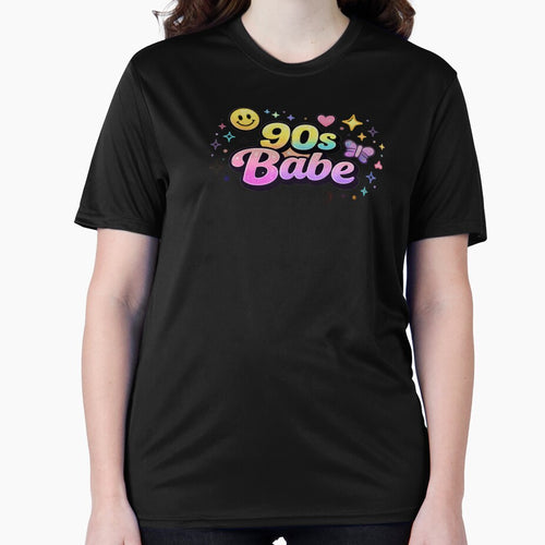 90s Babe Shirt – Vintage Retro Girl Aesthetic Tee | Cute 1990s Nostalgia Fashion by MEMORY-LN-Tees