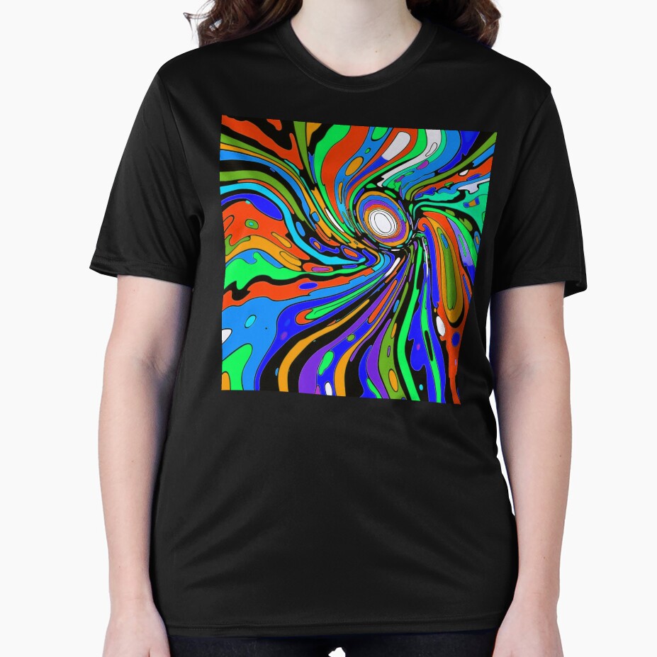 Pop Art Wild And Vibrant Colors Abstract Designs by DEC02