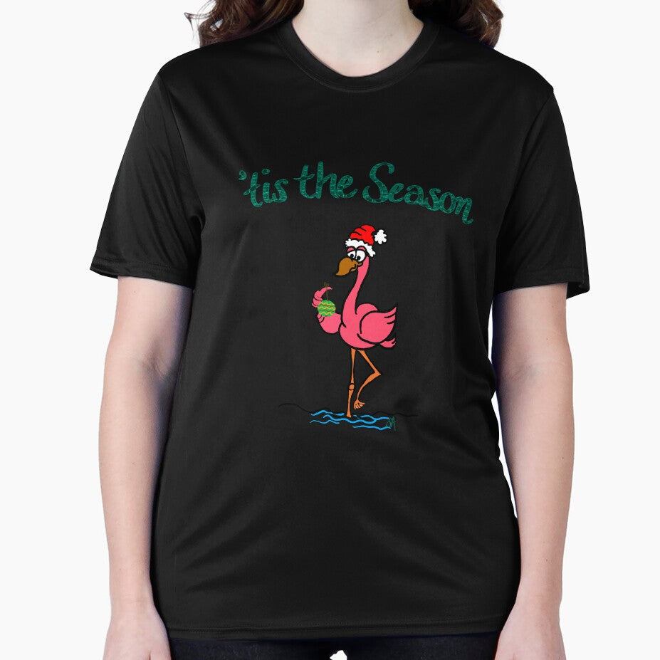 Holiday Flamingo by OTPillustration