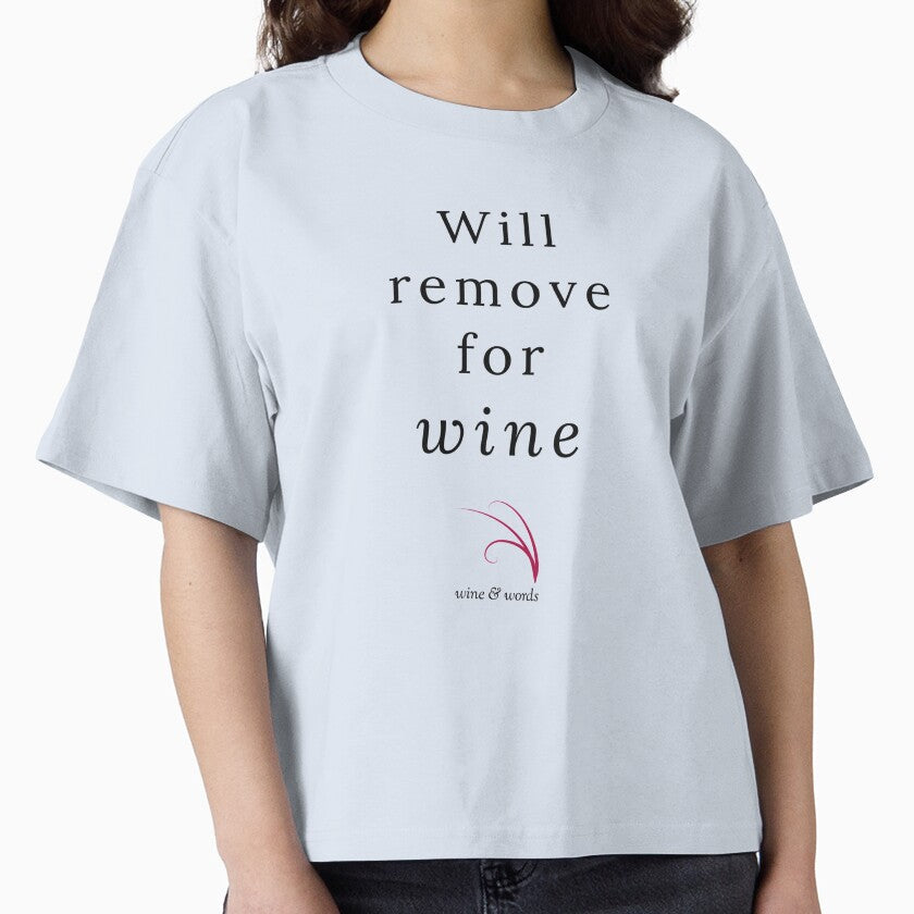 Wine quote will remove for wine by wineandwords Unisex , , , Long Sleeve Tee