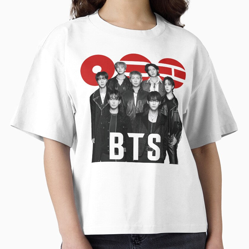 Copy of bts arirang Group photo by Baby blue Unisex , , , Long Sleeve Tee