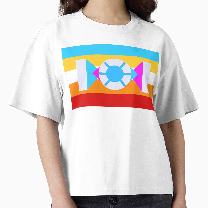 Silver Sparktion Assemblage Flag by Pluralsword Unisex , , , Long Sleeve Tee