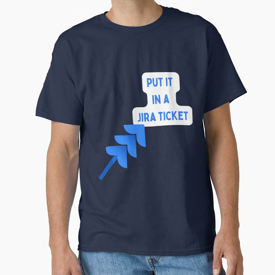 Put it in a Jira ticket by Yankee Doodle Gandy Unisex , , , Long Sleeve Tee