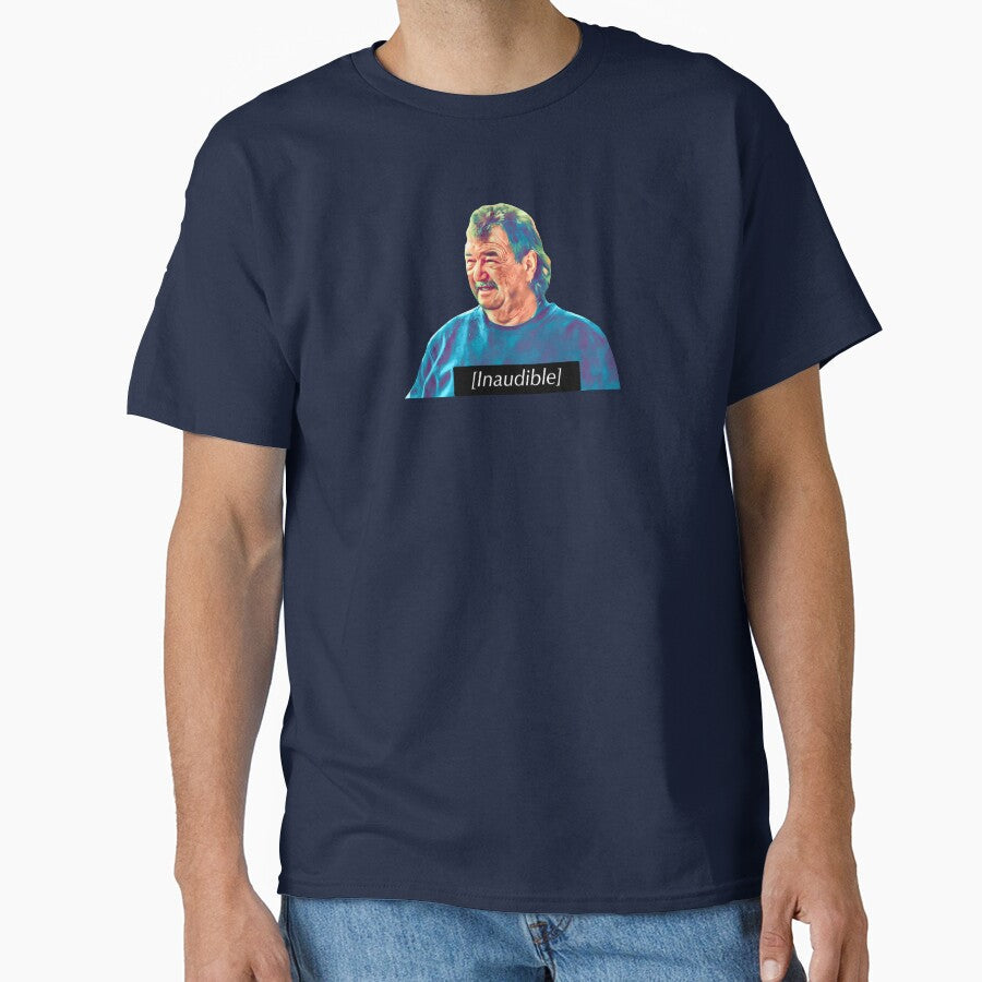 Gerald Inaudible Clarkson's farm funny by TheCherryFarm Unisex , , , Long Sleeve Tee