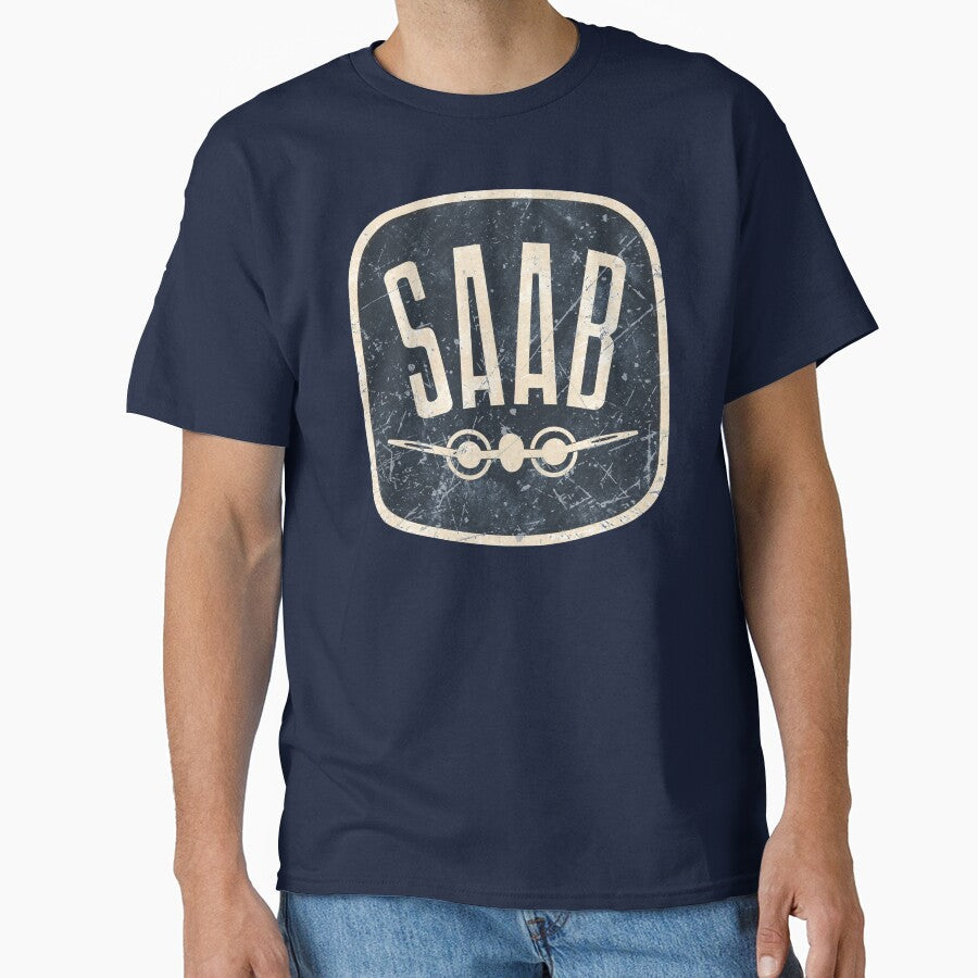 SAAB Car Vintage Retro Logo by Turboscope Unisex , , , Long Sleeve Tee