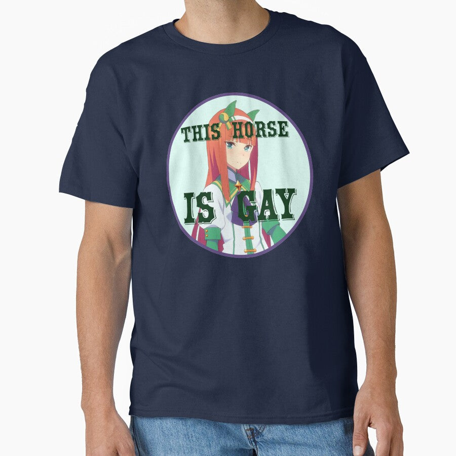 Silence Suzuka is gay by blue-jay-art Unisex , , , Long Sleeve Tee