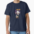 Purple and Orange Cartoon Drink GOAT - Piss Off by iduzarts Unisex , , , Long Sleeve Tee