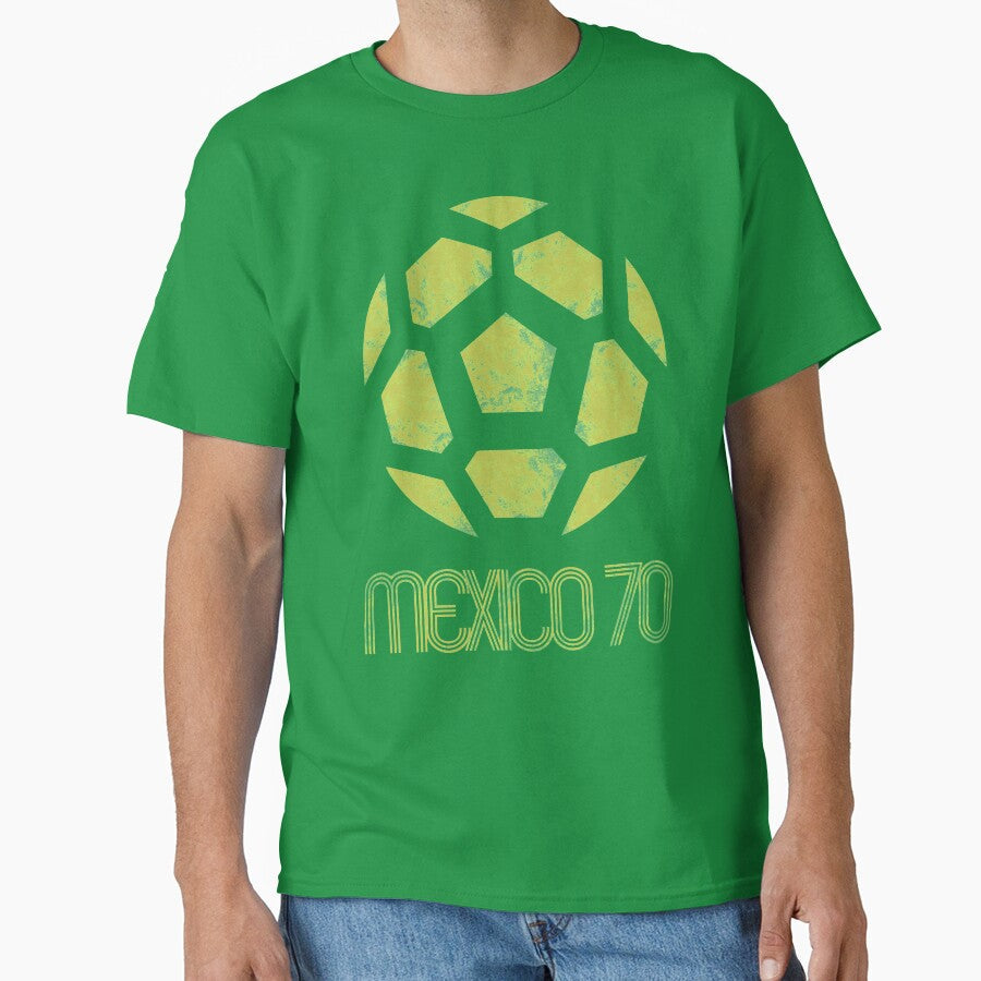 Mexico 70 (Vintage/Distressed) by Texterns Unisex , , , Long Sleeve Tee