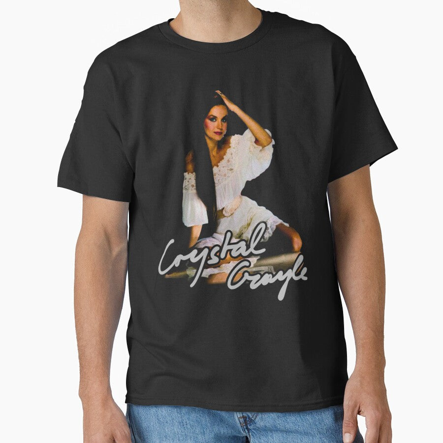 Crystal Gayle by 200ug Unisex , , , Long Sleeve Tee