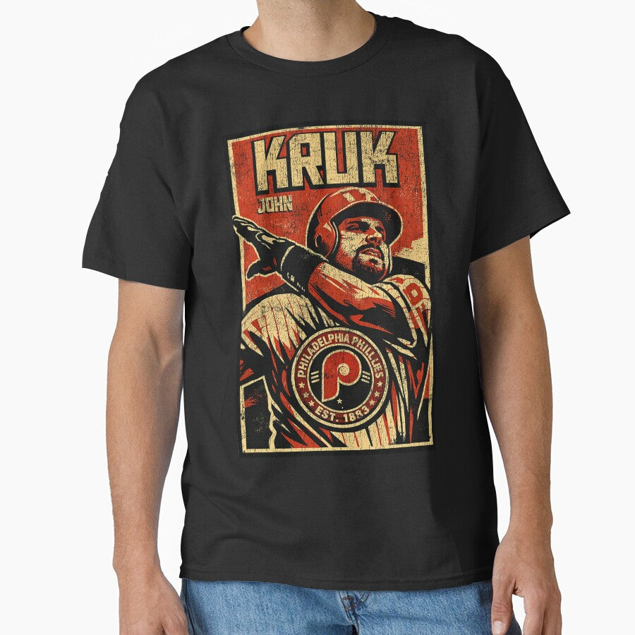 John Kruk Stencil Art Vintage by markusvertikal