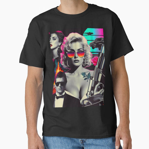 80s Retrowave Woman by PulpVintage