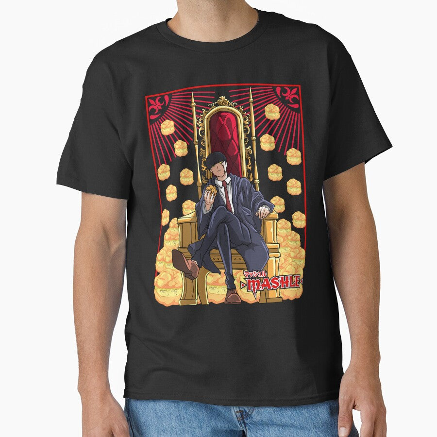 Mash Burndead - Mashle Anime Creampuff by T-TEES Clothing