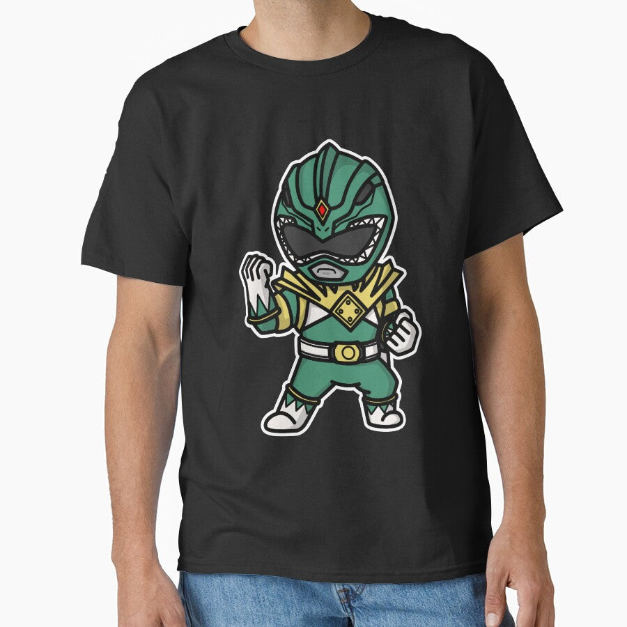 DragonRanger Kyouryuu Sentai Zyuranger Chibi Style Kawaii by mattzwug-draws Unisex , , , Long Sleeve Tee