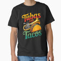 Tubas And Tacos  Funny Band  Food Lover by EileenDeana