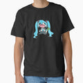 Funny Chibi Expression Of Hatsune Miku Sitting by thedgareky Unisex , , , Long Sleeve Tee