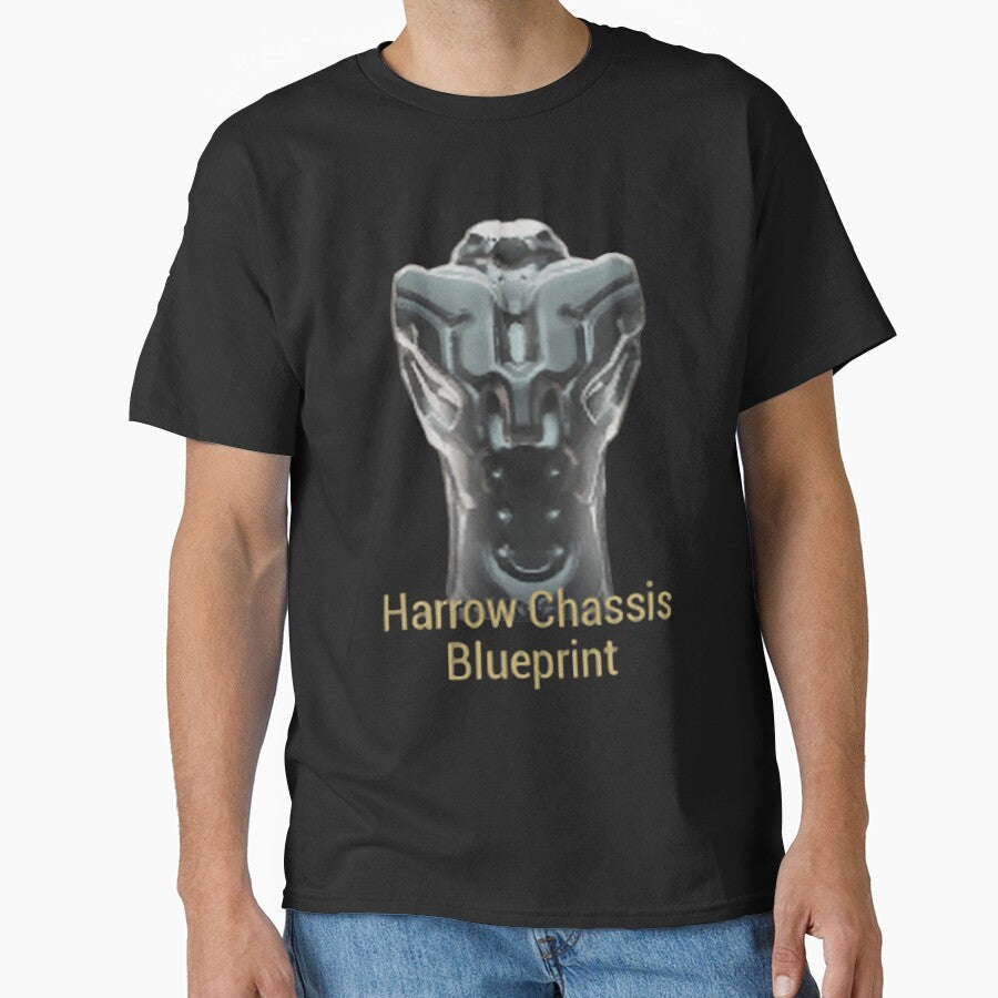 Harrow Chassis Blueprint Warframe Tennocon Meme by bryttanisiarra Unisex , , , Long Sleeve Tee