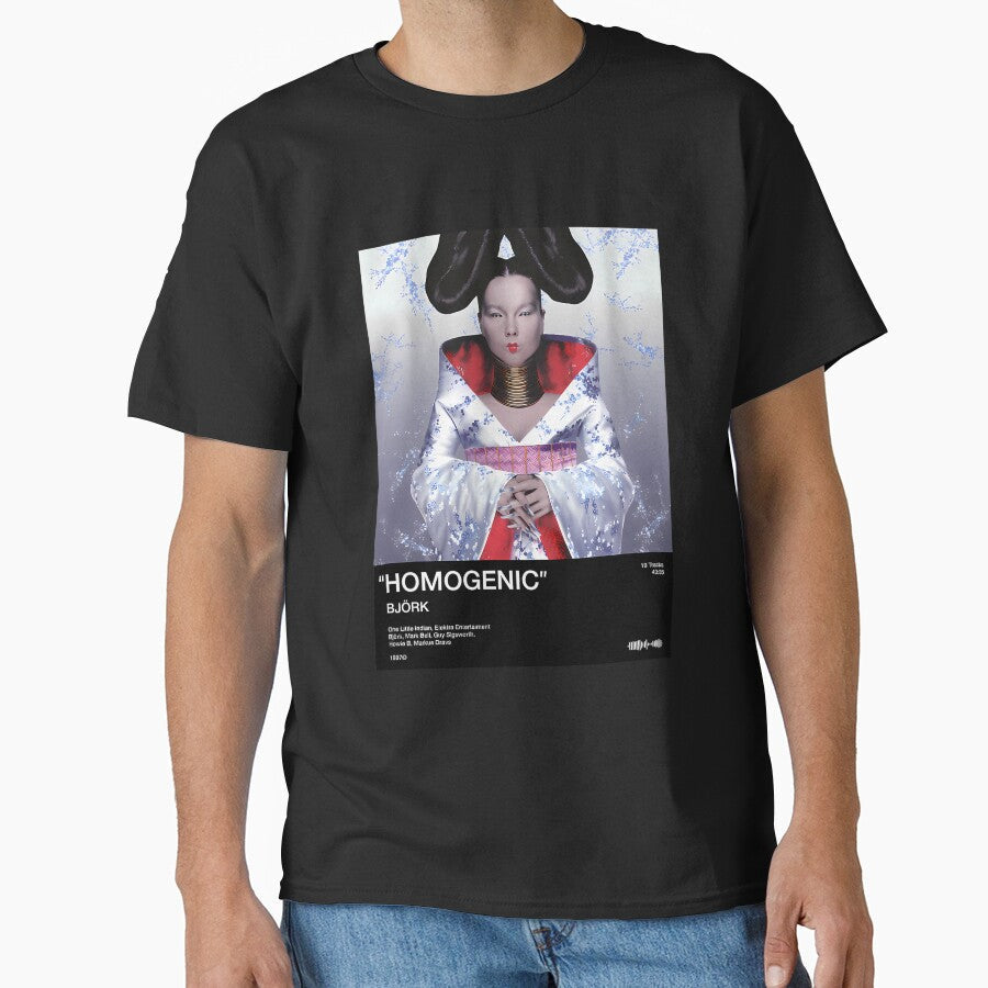 Bjork - Homogenic by Puji Designs Unisex , , , Long Sleeve Tee