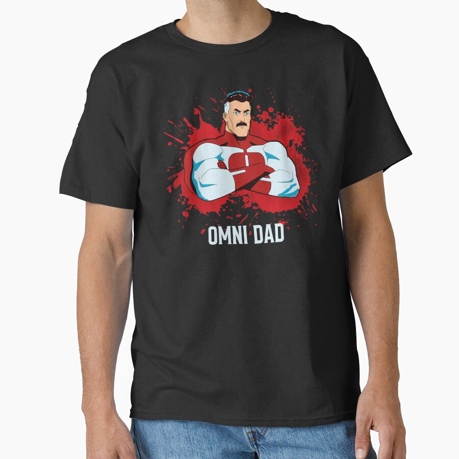 Omni Dad by Alema Art Unisex , , , Long Sleeve Tee