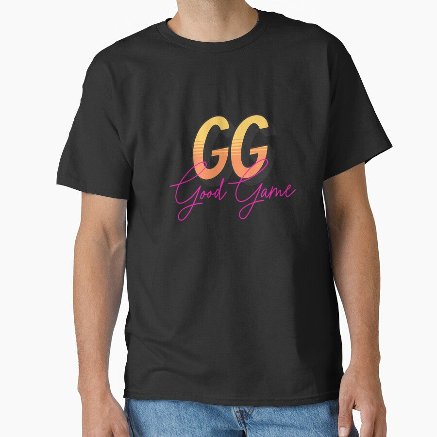 GG, Good Game T-shirt. "Perfect for gamers, play hard, stay cool" by PanwarTees