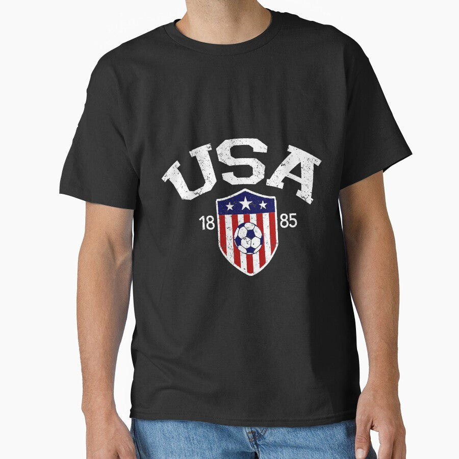 Vintage Usa Soccer Football Soccer by SkyCloudBlue