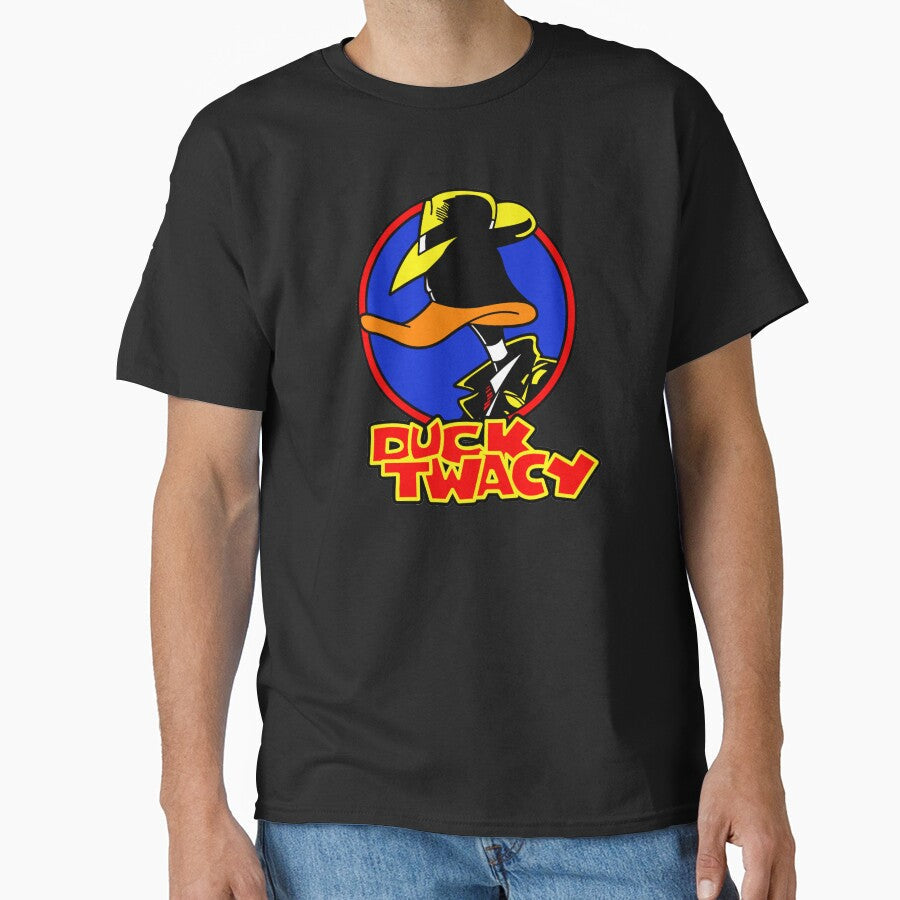Duck Twacy by robotghost Unisex , , , Long Sleeve Tee