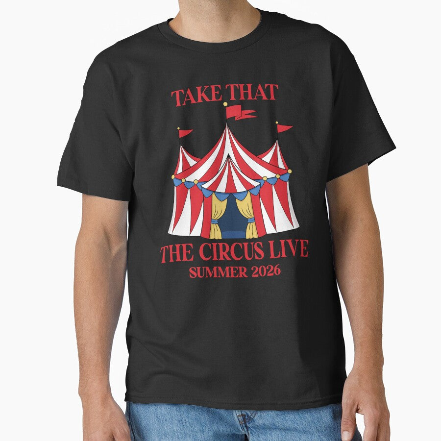 Take That Circus Live Summer 2026 Tour by Jalkaouita Unisex , , , Long Sleeve Tee