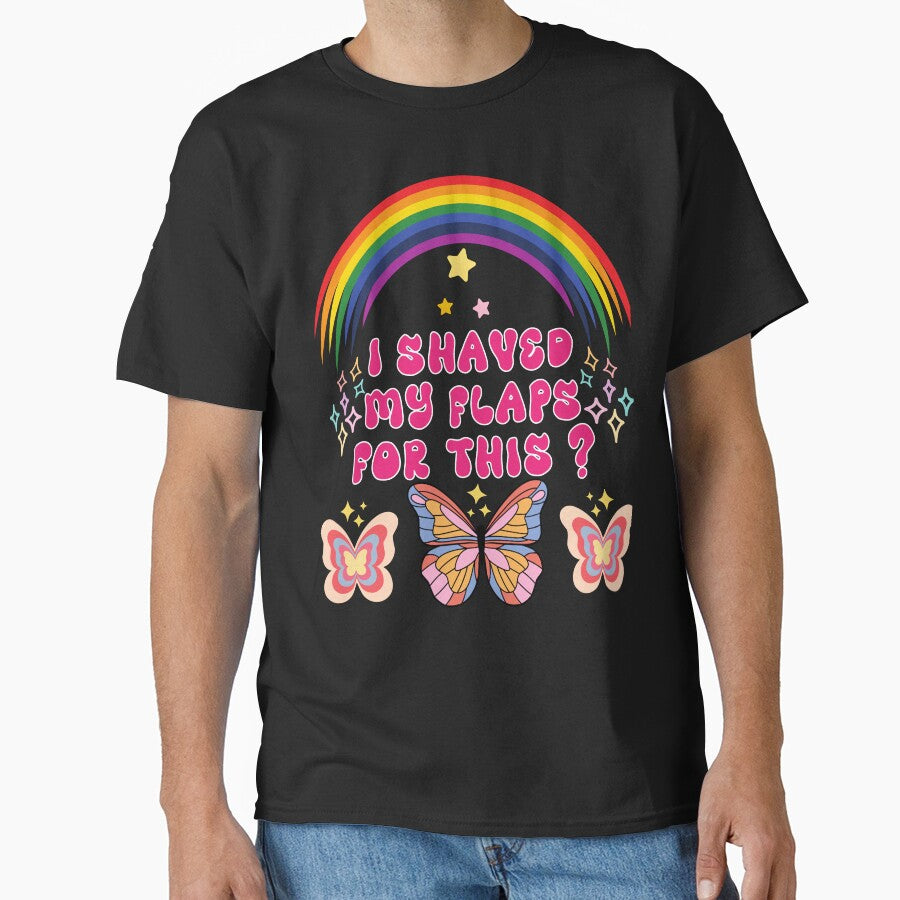 I Shaved My Flaps For This Funny Embarrassing by ‪Anas Talbi‬‏ Unisex , , , Long Sleeve Tee