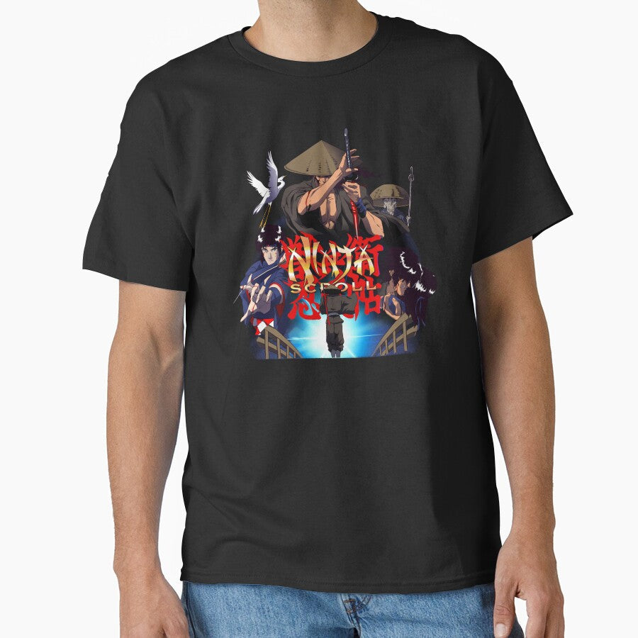 Vintage anime ninja scroll tee by Hi Unisex , , , Long Sleeve Tee