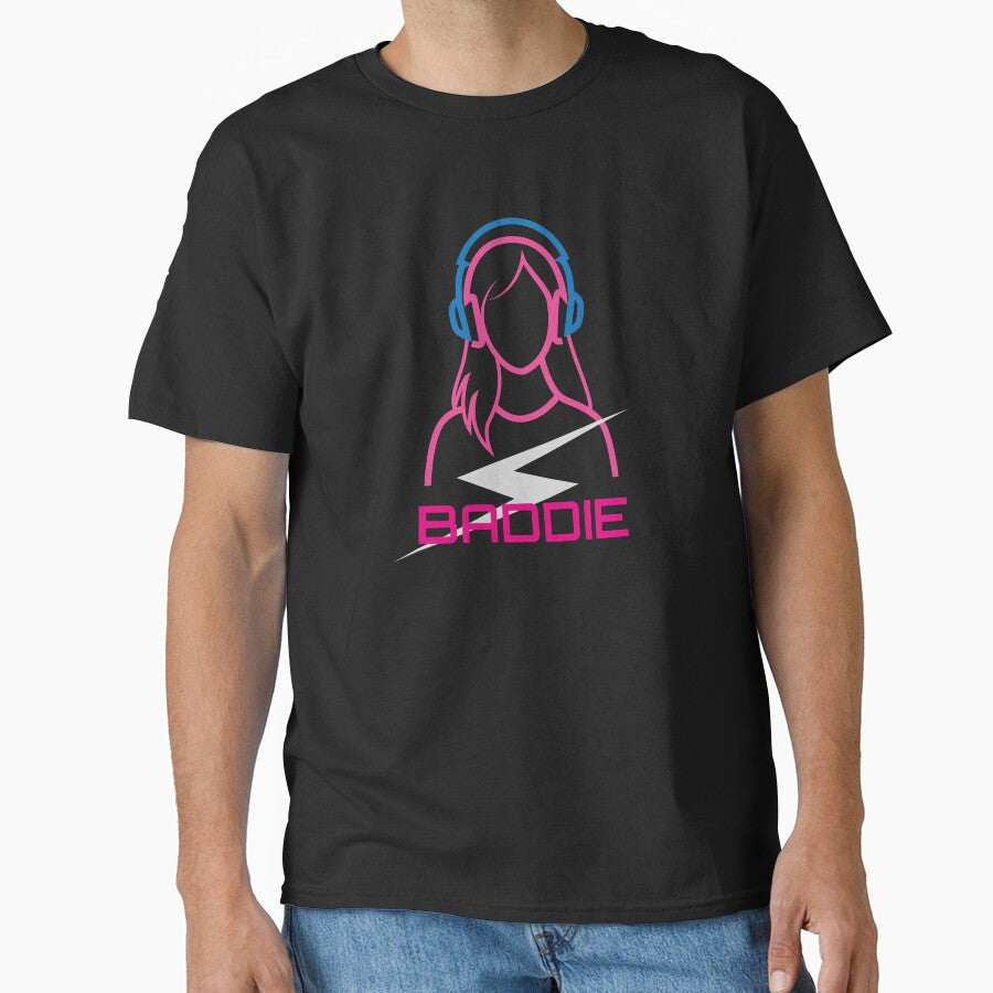 Baddie Lifestyle DJ Headphones by ElectroSphere46 Unisex , , , Long Sleeve Tee