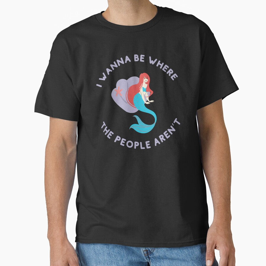 Where the People Aren't by Caring Hearts Unisex , , , Long Sleeve Tee