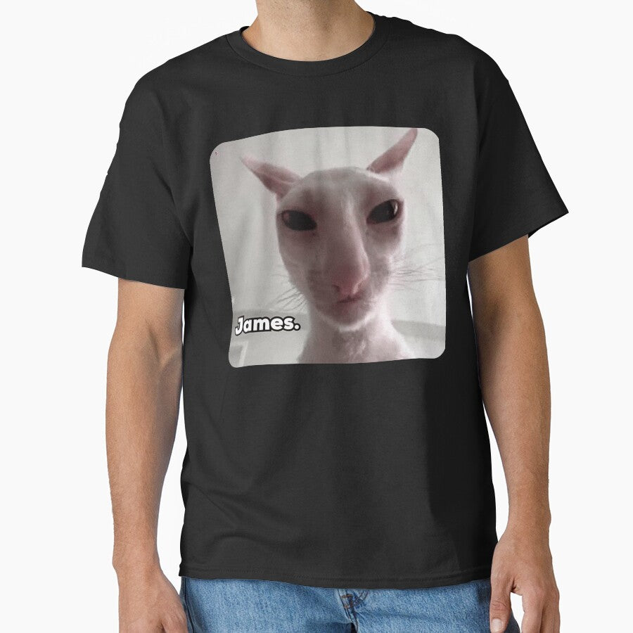 James Cat by SkrenClothing Unisex , , , Long Sleeve Tee