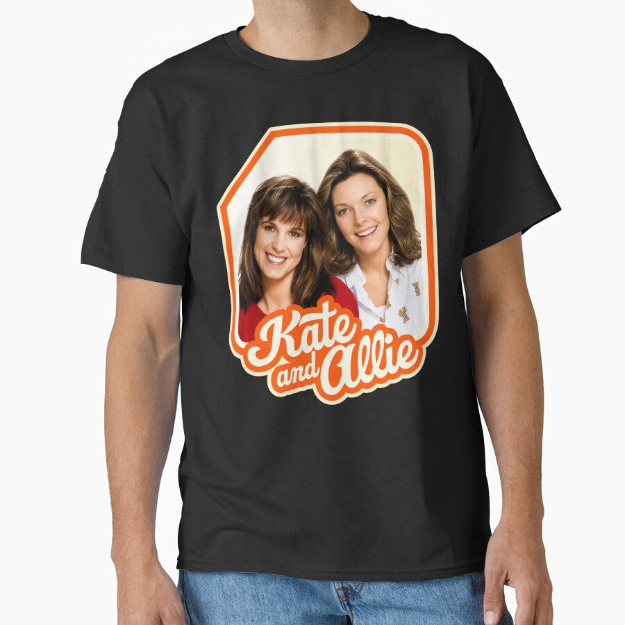 Kate and Allie - Classic Retro 80s TV Show Sitcom by darklordpug Unisex , , , Long Sleeve Tee