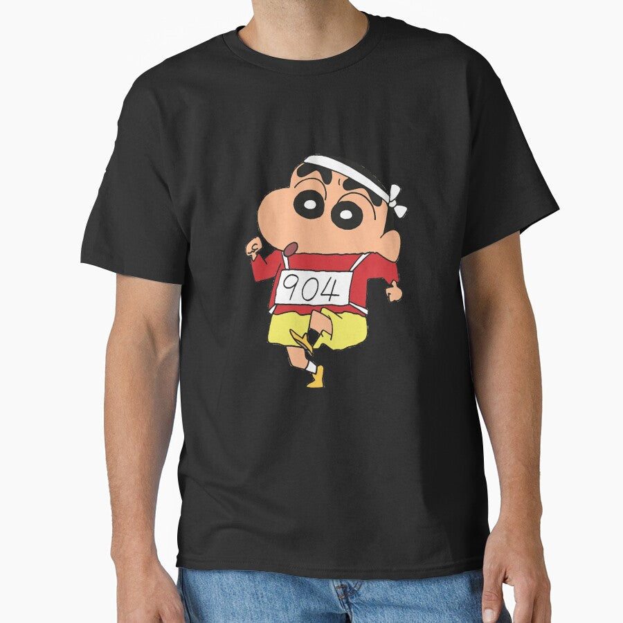 Shinchan marathon by Sellystickers Unisex , , , Long Sleeve Tee