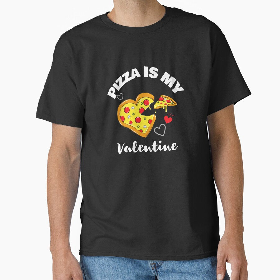 Pizza Is My Valentine awsome desgin Heart Cute by KLINESTORE