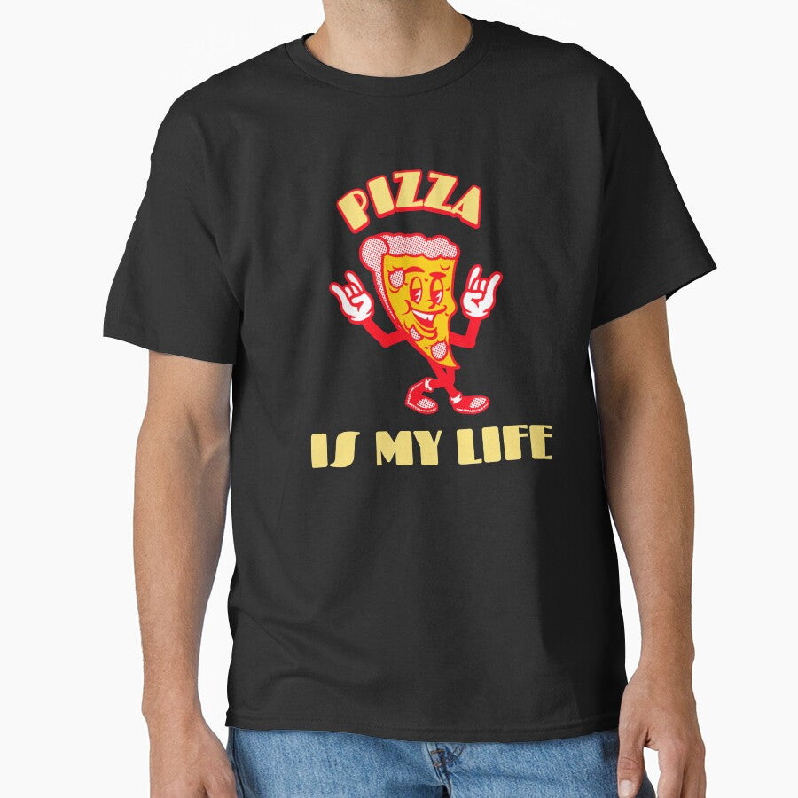 Pizza Is My Life (Red) by SacredsDesigns