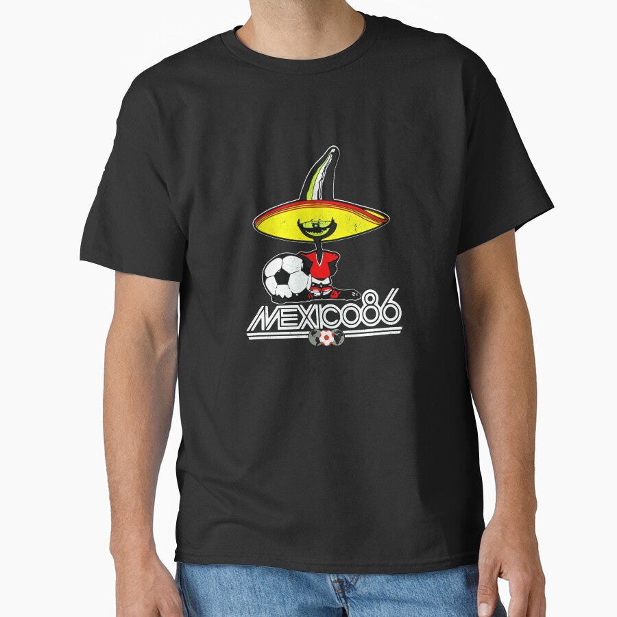 Mexico 86 World Cup Pique Retro Vintage _90751770 by RKdrawings Unisex , , , Long Sleeve Tee