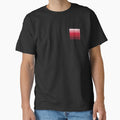 Simple design from shades of pink to burgundy by Cherevan Unisex , , , Long Sleeve Tee