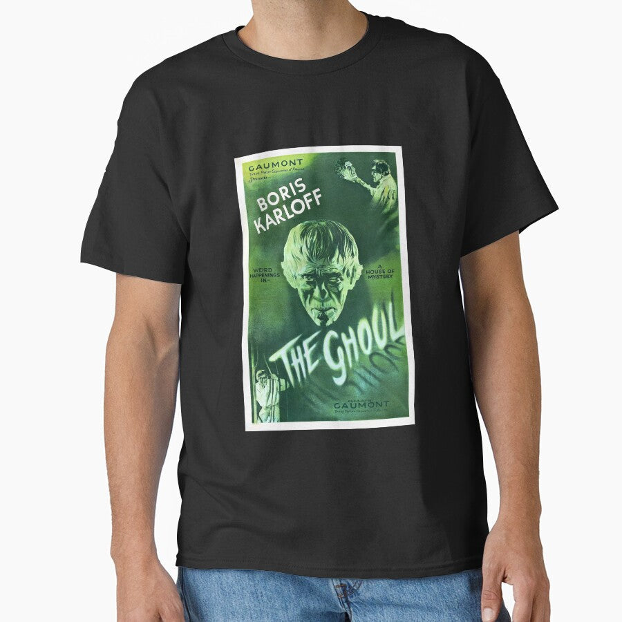 The Ghoul (1933), Vintage Classic Horror Movie Poster. HIGH DEFINITION by MINDTHECHERRY Unisex , , , Long Sleeve Tee