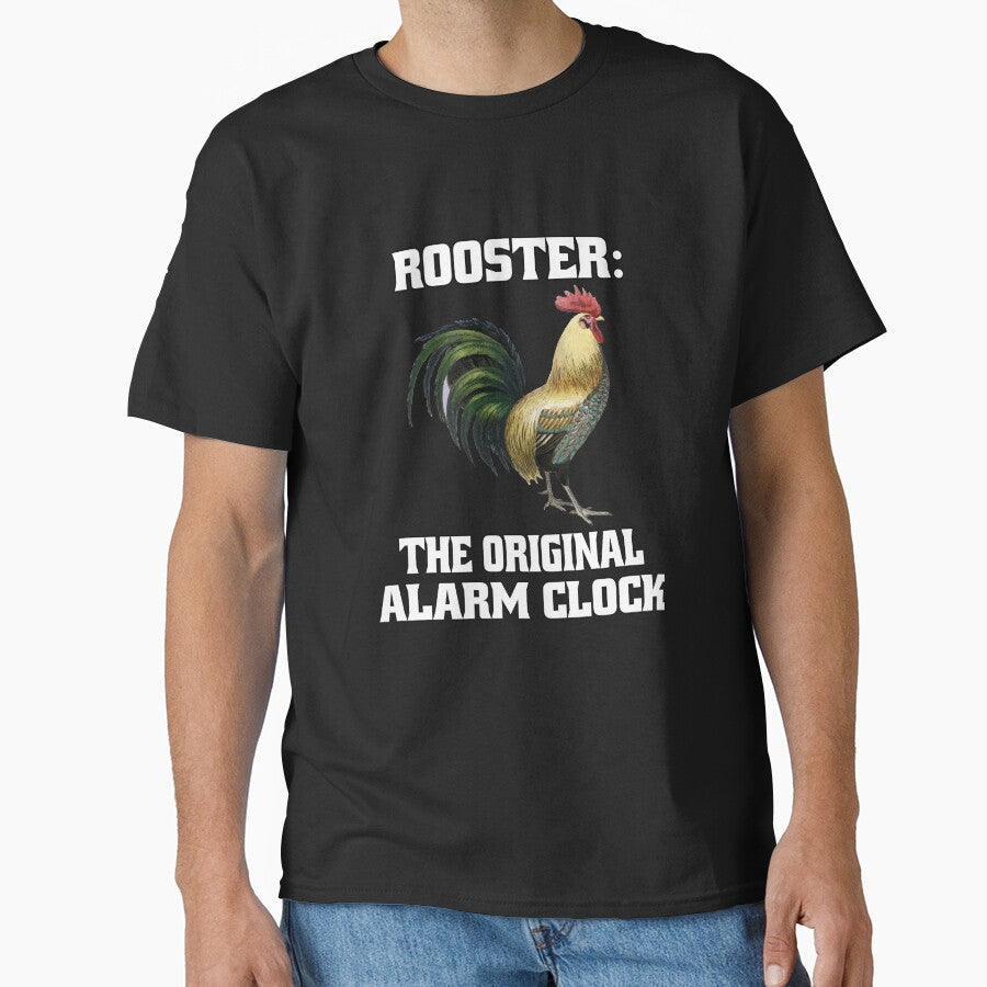 Funny Chicken Farmer Humor Rooster: The Original Alarm Clock. by fantasticdesign