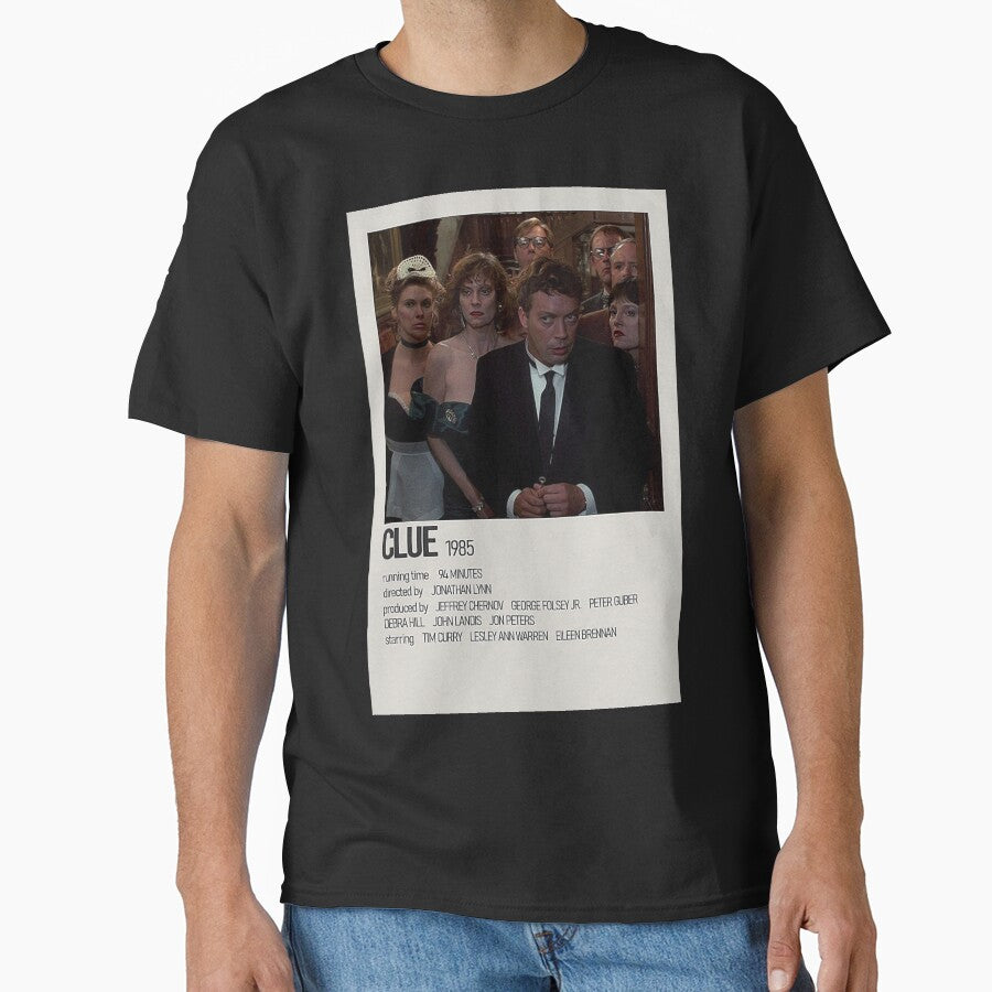 Clue Movie Poster by timetodieoldman Unisex , , , Long Sleeve Tee