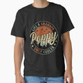 Poppy Like A Grandpa Only Cooler Vintage Retro by RetroStyle247 Unisex , , , Long Sleeve Tee