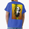cartoon panda on bamboo by BeingNow