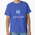 Vintage Scotland Flag - Scottish Football Soccer by vladocar
