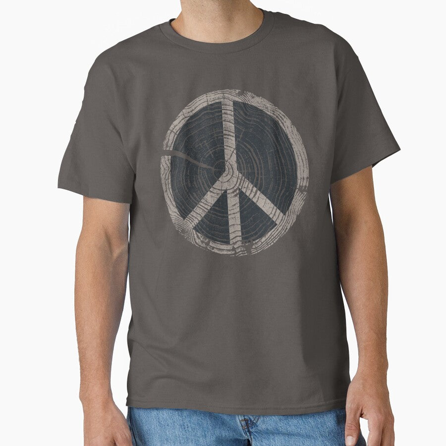 Tree Ring Peace Sign by BoneDaddyUSA